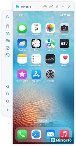 Control iPhone from computer with MirrorTo